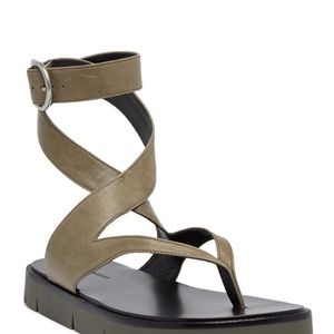 ALLSAINTS Montana Women Ankle Bukle Sandal sz 8